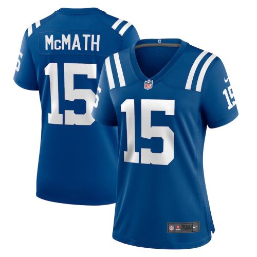 Racey McMath 15 Indianapolis Colts Women Team Game Jersey - Royal