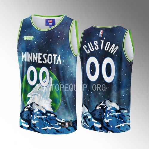 Custom Minnesota Timberwolves NBA & KidSuper Studios Unisex Hometown Jersey