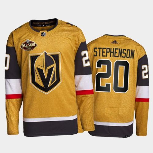 Golden Knights Chandler Stephenson 2022 All-star Gold Primegreen Jersey, Men Jersey