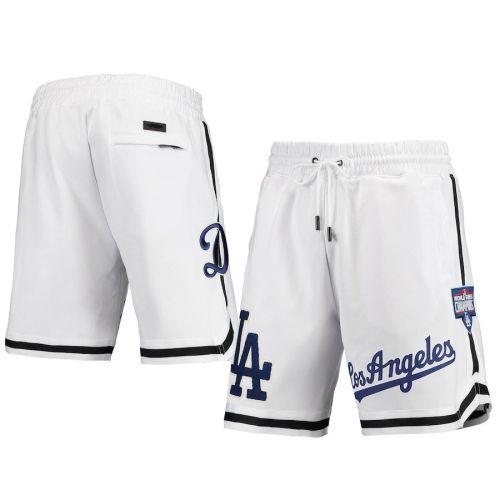 Los Angeles Dodgers Team Logo Shorts - White, Men