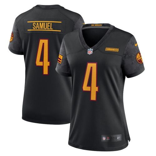 Curtis Samuel 4 Washington Commanders Women's Alternate Game Jersey - Black