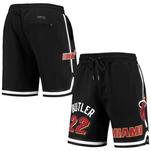 Jimmy Butler 22 Miami Heat Black Team Player Shorts - Men