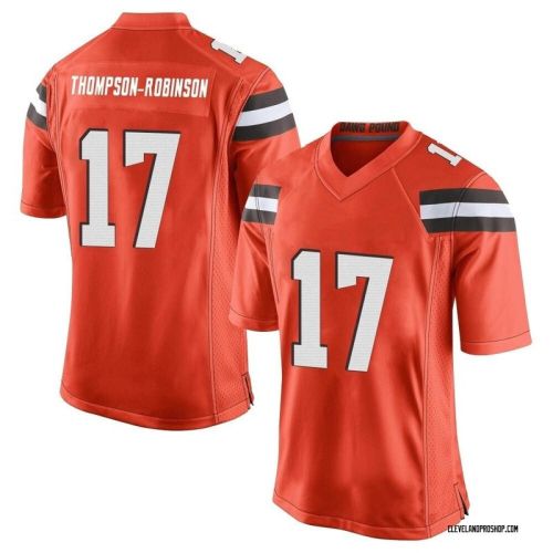 Dorian Thompson-Robinson 17 Cleveland Browns Limited Alternate Men Jersey - Orange