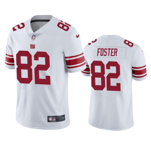 Robert Foster 82 New York Giants White Vapor Limited Jersey