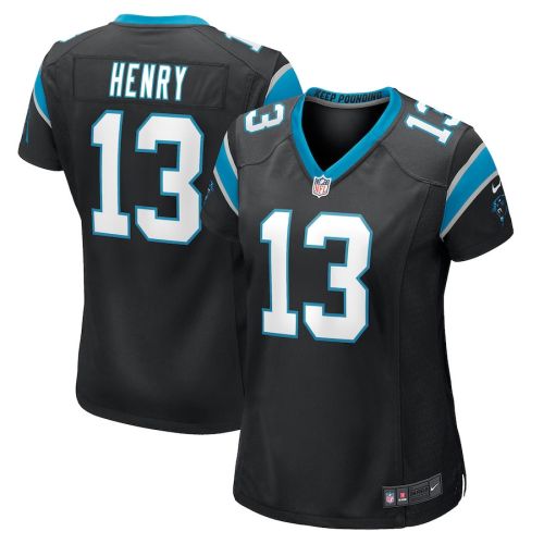 Ra'Shaun Henry Carolina Panthers Women's Player Game Jersey - Black