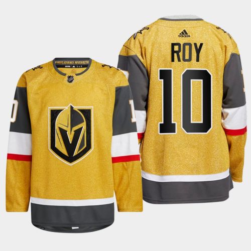 Nicolas Roy 10 Vegas Golden Knights Gold Jersey 2023 Home