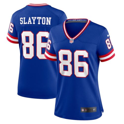 Darius Slayton 86 New York Giants Women Classic Game Jersey - Royal