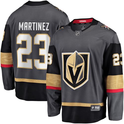 Men's Alec Martinez Gray Vegas Golden Knights Breakaway Home Player Jersey Jersey