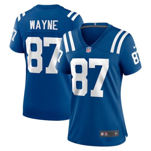 Reggie Wayne 87 Indianapolis Colts Women Game Jersey - Royal