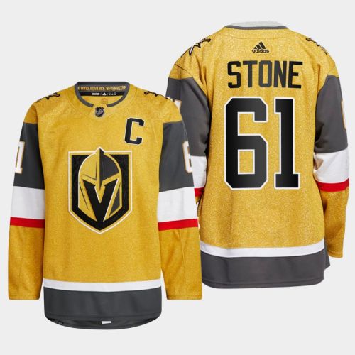 Mark Stone 61 Vegas Golden Knights Gold Jersey 2023 Home