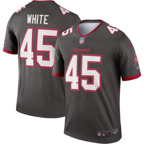 Devin White 45 Tampa Bay Buccaneers Alternate Legend Jersey - Pewter