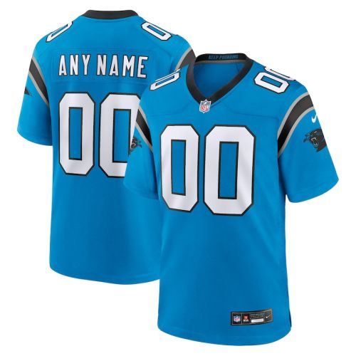 Carolina Panthers Custom Alternate Game Men Jersey - Blue