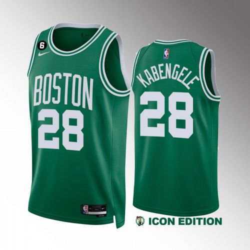 Mfiondu Kabengele 28 Boston Celtics 2022-23 Icon Edition Green Jersey