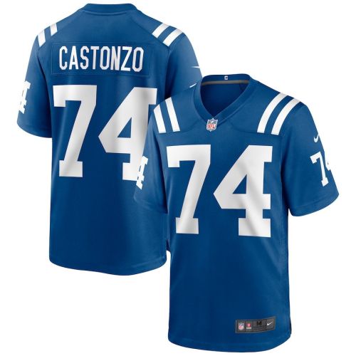 Anthony Castonzo 74 Indianapolis Colts Men Game Jersey - Royal