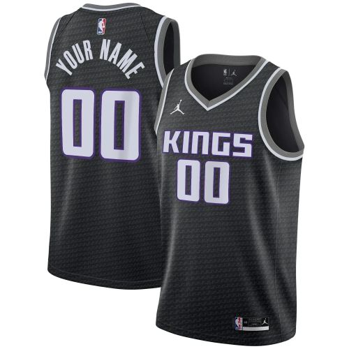 Sacramento Kings Swingman Custom Jersey - Statement Edition - Black