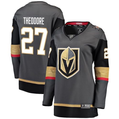 Shea Theodore Vegas Golden Knights Women's Breakaway Player Jersey - Black