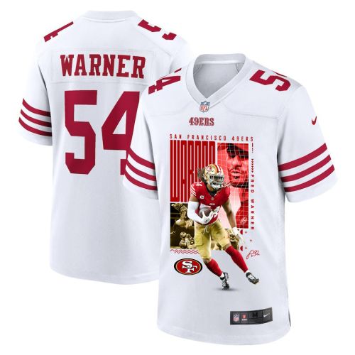 Fred Warner 54 San Francisco 49ers All-Pro Fred Game Men Jersey - White