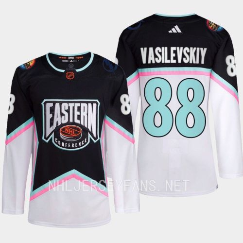 Andrei Vasilevskiy 88 Lightning 2023 All-Star Eastern Conference Black Jersey