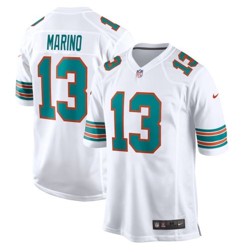 Dan Marino 13 Miami Dolphins Men Retired Jersey - White