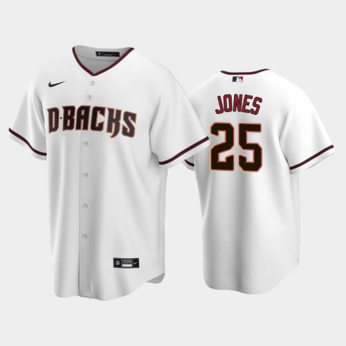 2022-23 Draft Arizona Druw Jones 25 Diamondbacks White Home Jersey