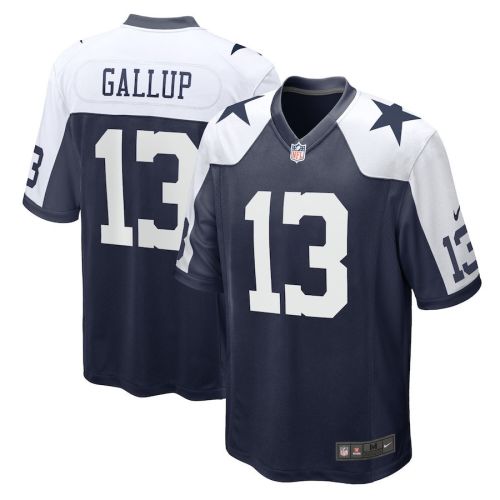 Dallas Cowboys Michael Gallup 13 Navy Alternate Game Men Jersey Jersey