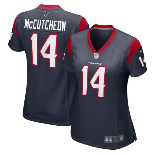 Lance McCutcheon 14 Houston Texans Women Team Game Jersey - Navy