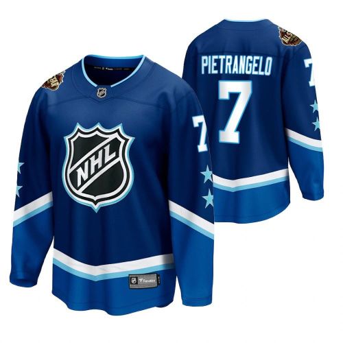 Men Alex Pietrangelo Golden Knights Blue 2022 All-Star 7 Jersey Western Conference Jersey