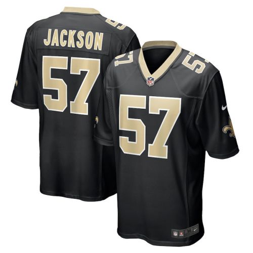 Rickey Jackson 57 New Orleans Saints Men Retired Jersey - Black