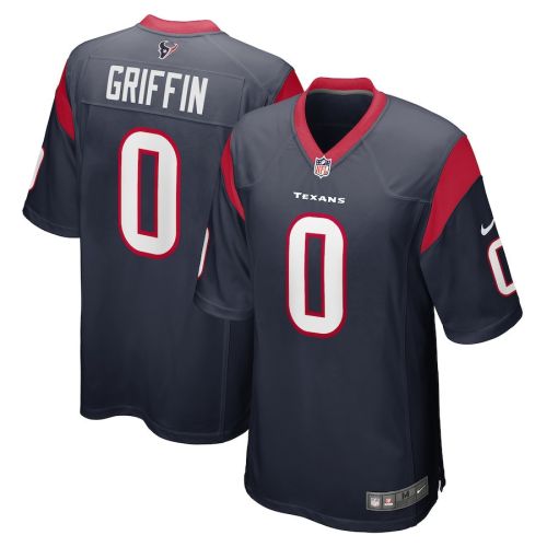 Shaquill Griffin 0 Houston Texans Men's Team Game Jersey - Navy