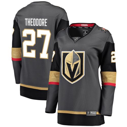 Women's Shea Theodore Black Vegas Golden Knights Breakaway Player Jersey Jersey