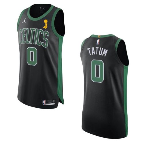 Celtics Jayson Tatum 0 2022 Final Champions Jersey Statement Black