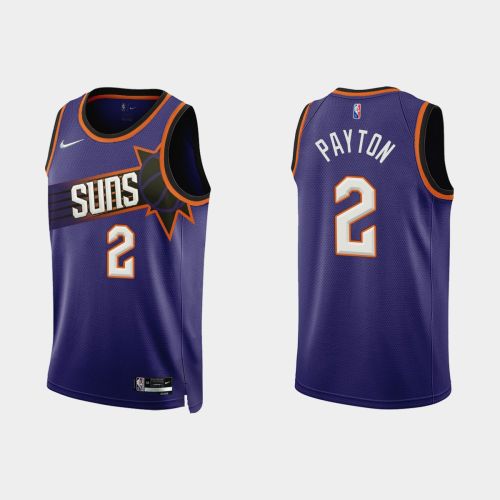 Phoenix Suns 2 Elfrid Payton 2022-23 Icon Edition Purple Men Jersey