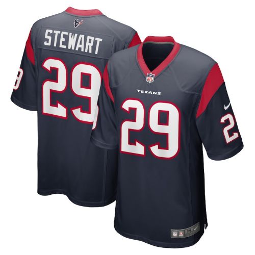 M.J. Stewart Houston Texans Game Player Jersey - Navy