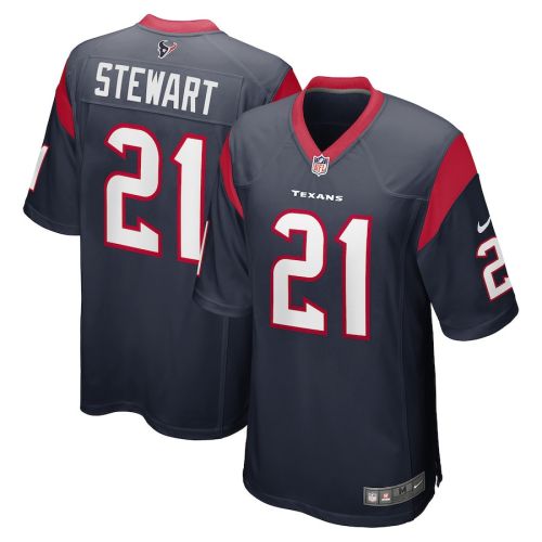 M.J. Stewart 21 Houston Texans Men's Game Jersey - Navy