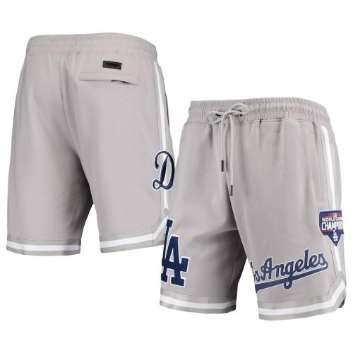 Los Angeles Dodgers Team Logo Shorts - Gray, Men