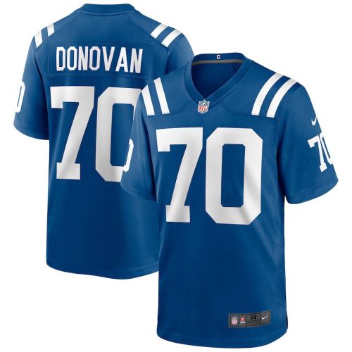 Art Donovan 70 Indianapolis Colts Men Team Game Jersey - Royal