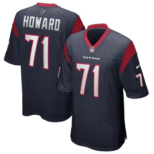 Tytus Howard 71 Houston Texans Men's Game Jersey - Navy