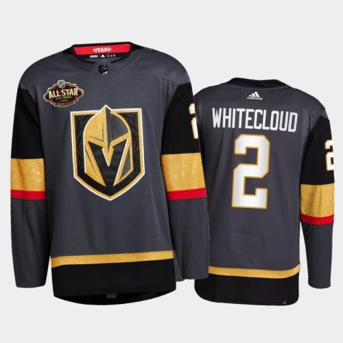 Golden Knights Zach Whitecloud 2022 All-star Black Alternate Primegreen Jersey, Men Jersey