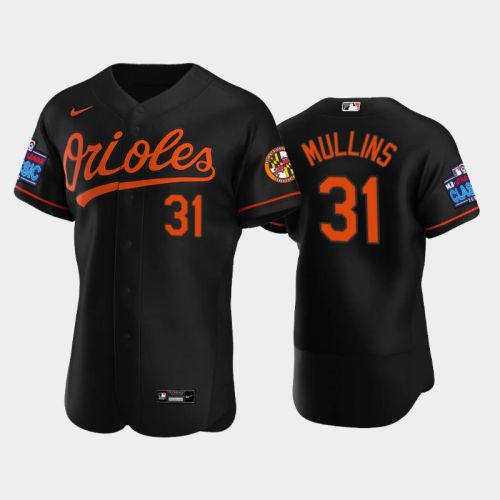 Cedric Mullins 31 Little League Classic 2022-23 Baltimore Orioles Black Alternate Jersey