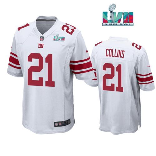 Landon Collins 21 New York Giants Super Bowl LVII Super Bowl LVII White Men Game Jersey