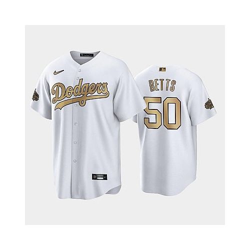 2022-23 All-Star Game NL Los Angeles Dodgers White 50 Mookie Betts Jersey