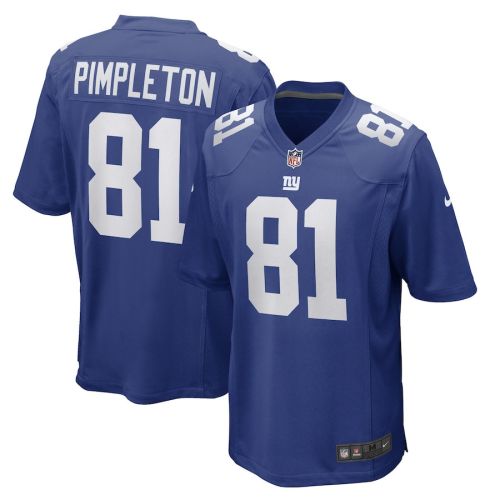 Kalil Pimpleton New York Giants Game Player Jersey - Royal