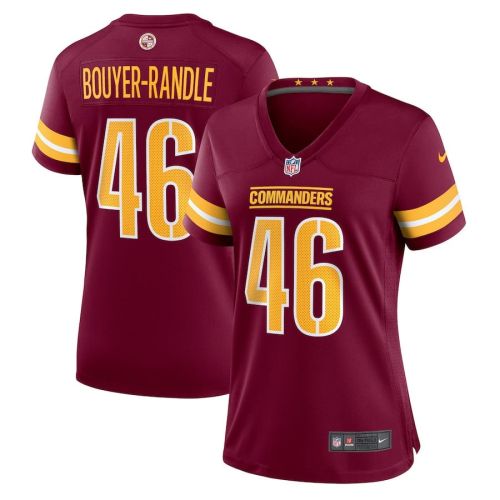 Brandon Bouyer-Randle 46 Washington Commanders Game Women Jersey - Burgundy