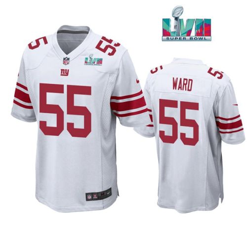 Jihad Ward 55 New York Giants Super Bowl LVII Super Bowl LVII White Men Game Jersey