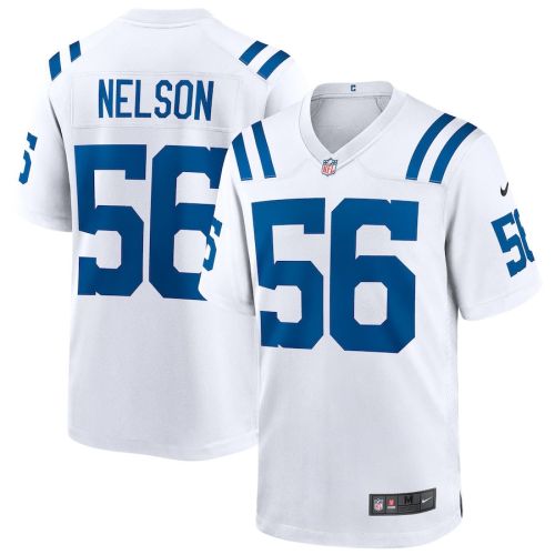 Quenton Nelson 56 Indianapolis Colts Men Game Jersey - White