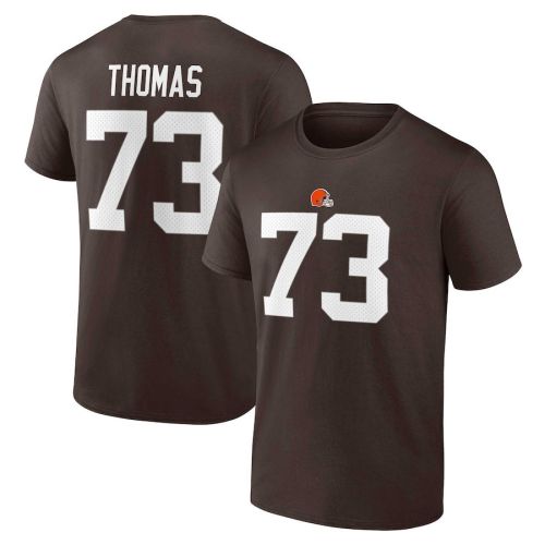 Joe Thomas 73 Cleveland Browns Unisex T-Shirt - Brown