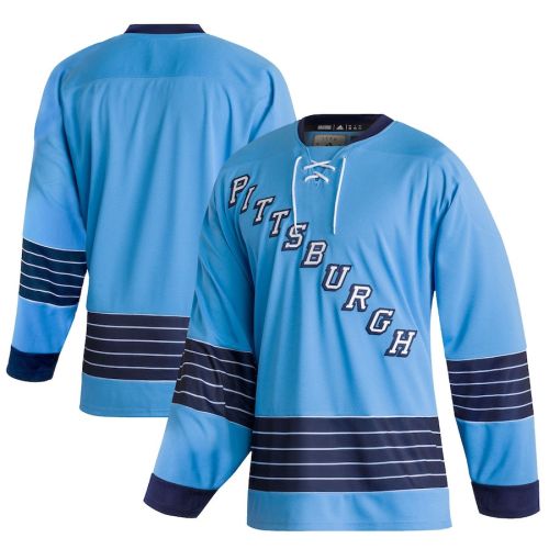 Pittsburgh Penguins Team Classics Blank Men Jersey - Light Blue