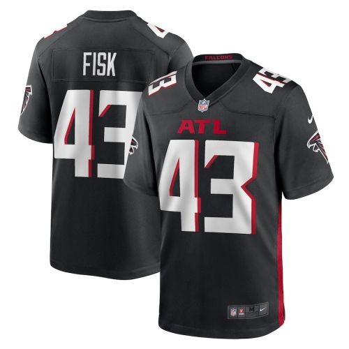 Tucker Fisk 43 Atlanta Falcons Game Men Jersey - Black