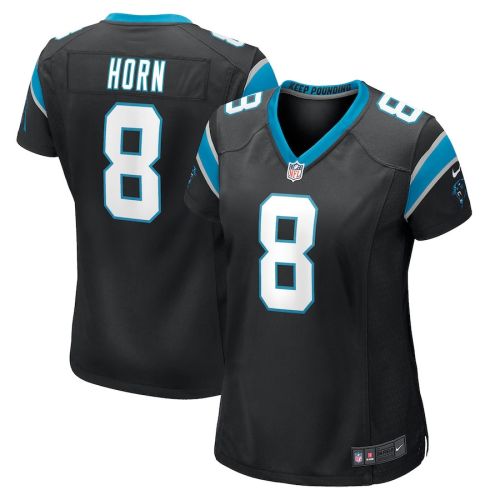 Jaycee Horn 8 Carolina Panthers Women's Alternate Game Jersey - Black