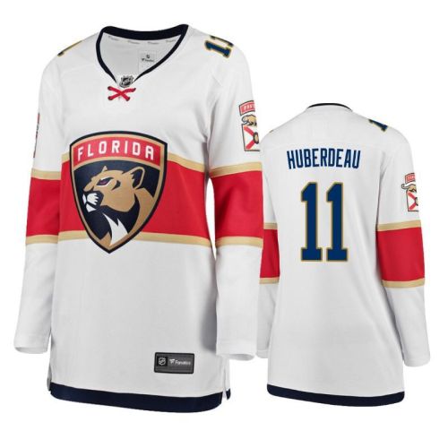 Florida Panthers Jonathan Huberdeau 11 Breakaway Player Alternate White Jersey - Women Jersey